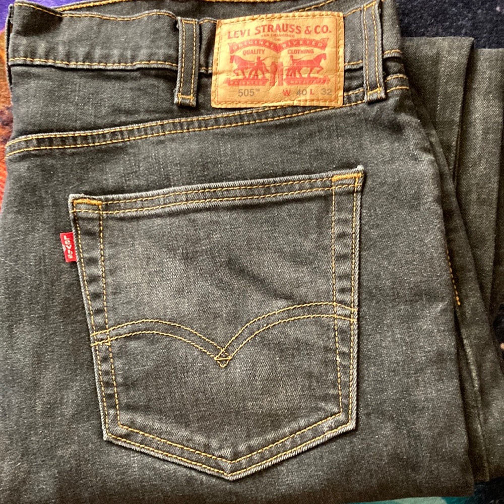 Mens Levis 505 Jeans